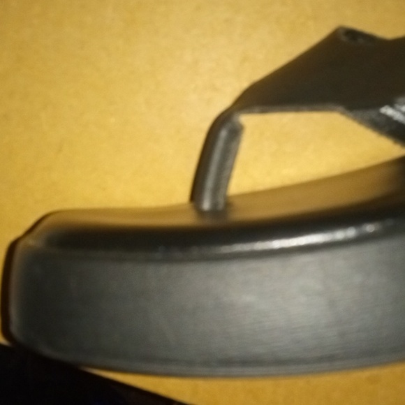 SINCERELY JULES Happiness Black Platform(1.5 in) Sandal Square Toe Size 8 NWOT. - Picture 3 of 8